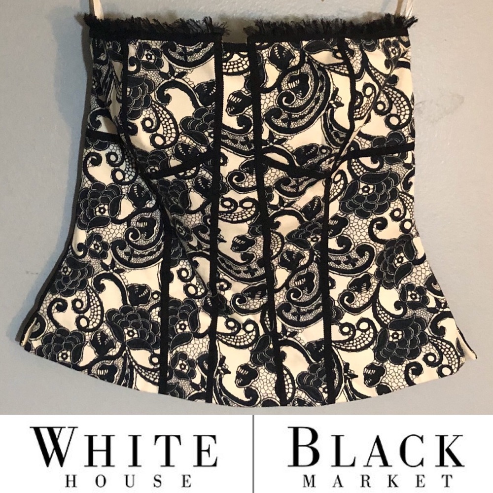 White House Black Market Corset